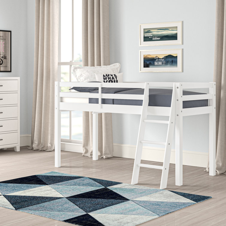 Mack & Milo™ Kwinana Twin Solid Wood Loft Bed by Mack & Milo™ & Reviews